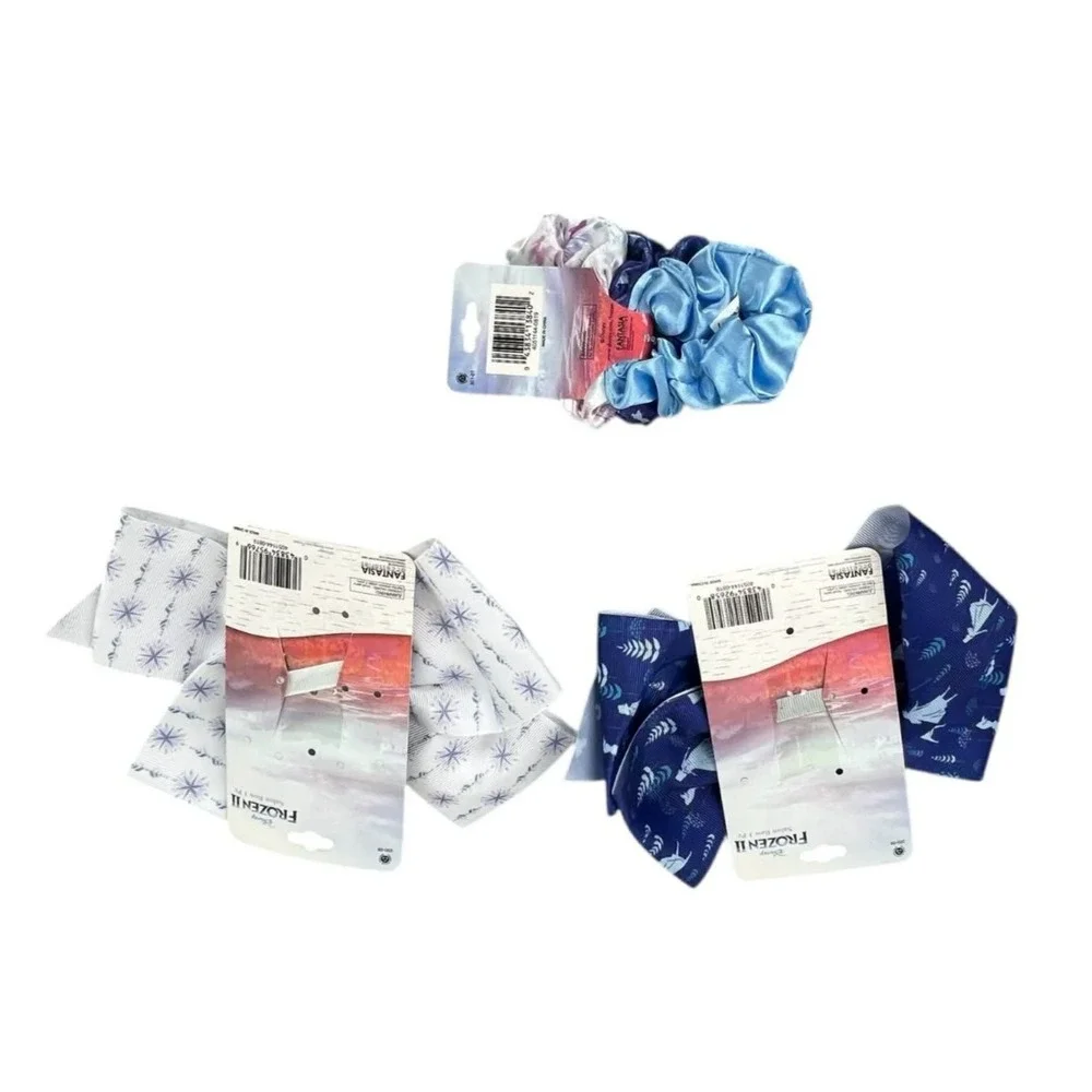 Disney Frozen Bows and Scrunchies‎ NWT